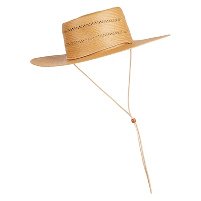 Shop Lack Of Color Jacinto Camel Straw Sun Hat In Tan