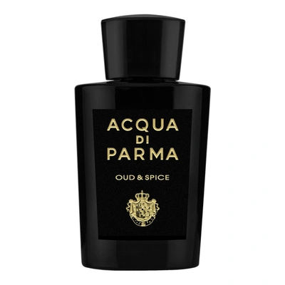 Shop Acqua Di Parma Signatures Of The Sun Oud & Spice Eau De Parfum 180ml In N/a