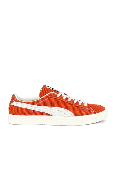 Shop Puma Butter Goods Basket Vtg In Orange