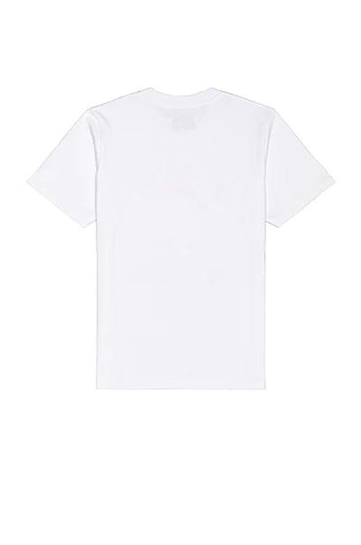 Shop Casablanca Casa Sport Screen Printed T-shirt In White & Red