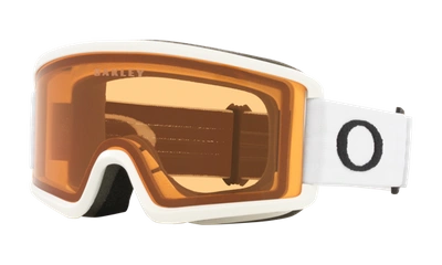 Shop Oakley Target Line S Snow Goggles In White
