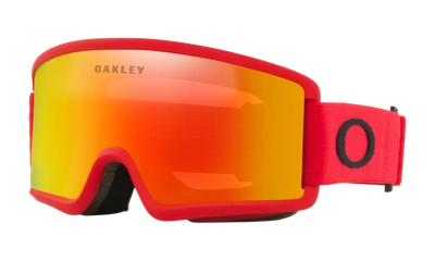 Shop Oakley Target Line S Snow Goggles In Red