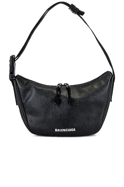 Shop Balenciaga Explorer Sling Bag In Black