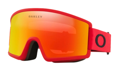 Shop Oakley Target Line L Snow Goggles In Red