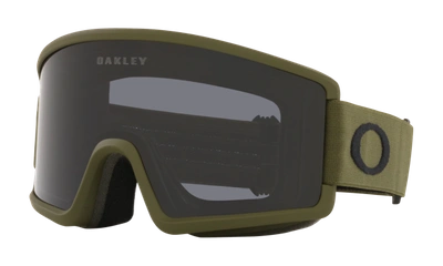 Shop Oakley Target Line L Snow Goggles In Dark Brush
