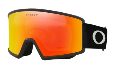 Shop Oakley Target Line M Snow Goggles In Black
