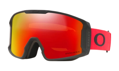 Shop Oakley Line Miner™ M Snow Goggles In Red
