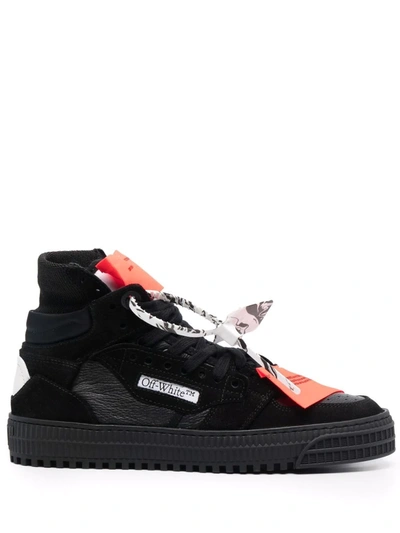 Shop Off-white 3.0 Off Court High-top Sneakers In Black