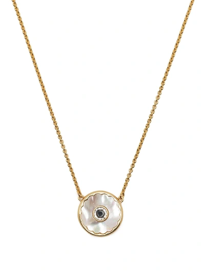 Shop Marc Jacobs The Madallion Mop Pendant In Gold