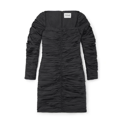 Shop Tove Asha Dress Black