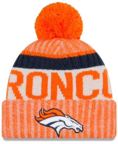 Shop New Era Boys' Denver Broncos Sport Knit In Orange/navy