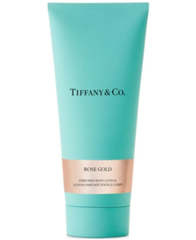 Shop Tiffany & Co Rose Gold Perfumed Body Lotion, 6.7-oz.