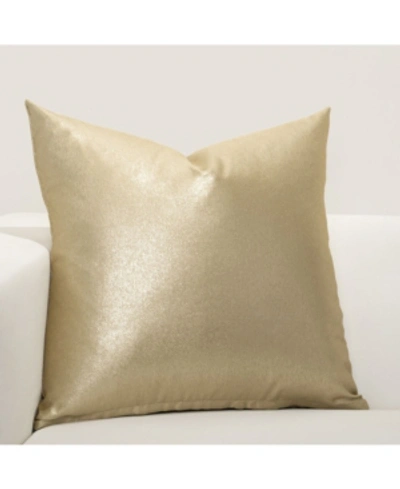 Shop F. Scott Fitzgerald F Scott Fitzgerald Rendezvous Decorative Pillow, 22" X 22" In Gold