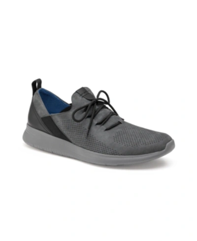 Shop Johnston & Murphy Men's Amherst Lace-up Shoes In Dark Gray