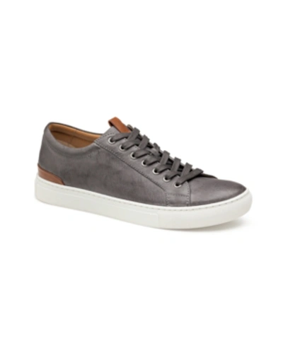 Shop Johnston & Murphy Men's Banks Lace-to-toe Shoes In Gray