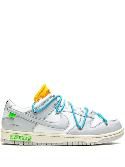 Nike X Off-white Dunk Low Sneakers In Grey