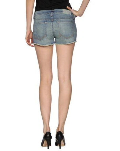 Shop Textile Elizabeth And James Denim Shorts In Blue