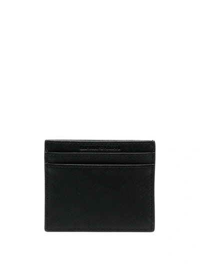 Shop Emporio Armani Wallets Black