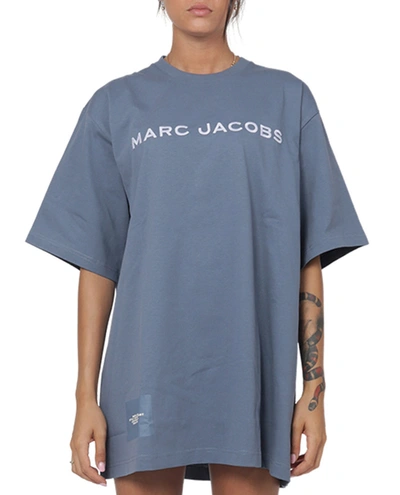 Shop Marc Jacobs The  Big Blue T-shirt Traveler In Light Blue