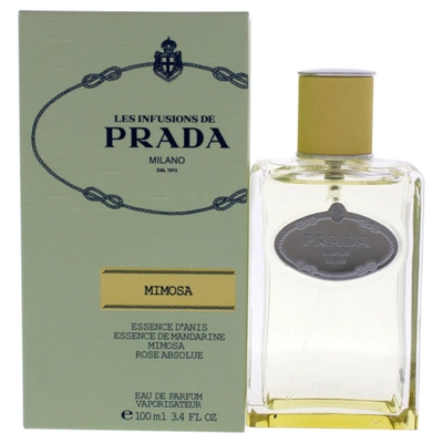 Shop Prada Unisex Infusion De Mimosa Edp Spray 3.4 oz Fragrances 8435137753307 In N,a