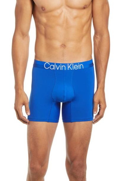 Shop Calvin Klein Boxer Briefs In Royal Blue