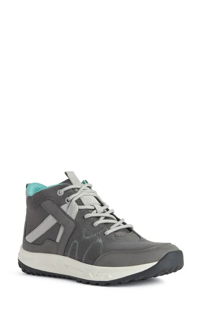 Geox Delray Sneaker In Dark Grey | ModeSens