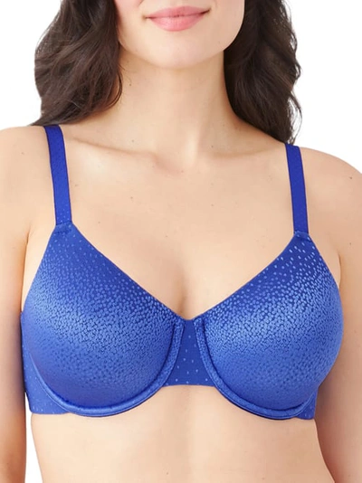 Shop Wacoal Back Appeal Seamless Bra In Clematis Blue