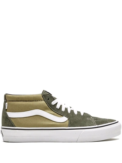 Shop Vans Sk8 Mid "jjjjound" Sneakers In Green