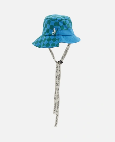 Shop Jw Anderson J.w. Anderson Fabric Asymmetric Bucket Hat