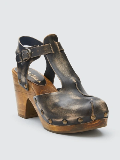 Shop Matisse Colby Leather Heel In Black