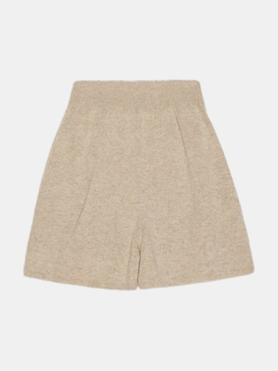 Shop Active Cashmere Womens Shorts In Brown