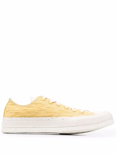 Shop Converse Hybrid Texture Chuck 70 Sneakers In Gelb