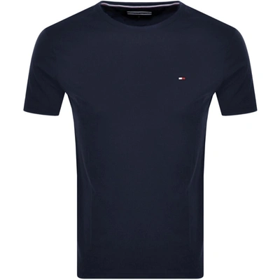 Shop Tommy Hilfiger Core Slim T Shirt Navy
