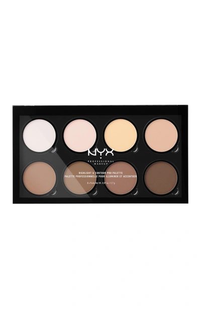 Shop Nyx Cosmetics Highlight & Contour Pro Face Palette In Open Miscellaneous