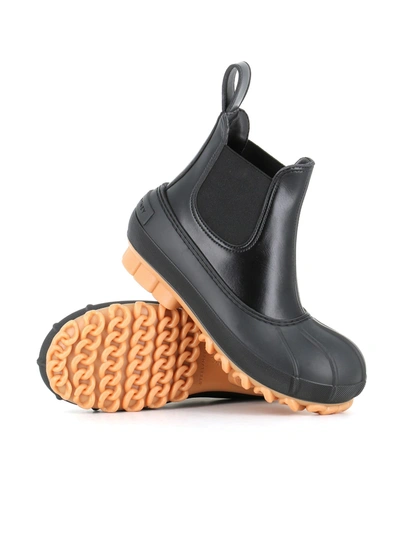 Shop Stella Mccartney Chelsea Duck City In Black