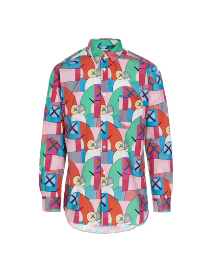 Shop Comme Des Garçons Shirt Shirt In Multicolor