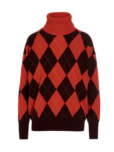 Shop Ballantyne Turtle Neck Sweater In Multicolor