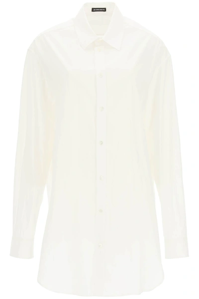 Shop Ann Demeulemeester Do Slouchy Shirt In White (white)