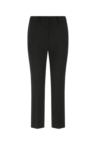 Shop Weekend Max Mara Rana Tailored Trousers In Black