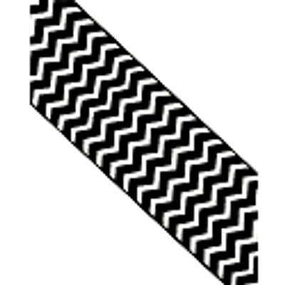Ingmarson Chevron Wool & Cashmere Scarf Black In Cashmere