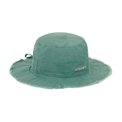 Shop Jacquemus Artichaut Bucket Hat In Green