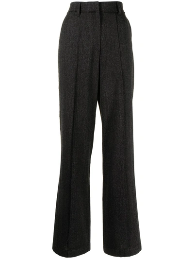 HIGH WAISTED TAILORED TROUSERS