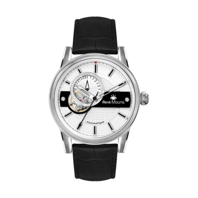 Shop Rene Mouris Orion Automatic White Dial Mens Watch 70101rm1 In Black / White