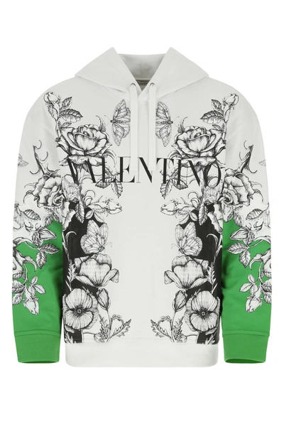 Shop Valentino Multicolor Cotton Sweatshirt  Multicoloured  Uomo M