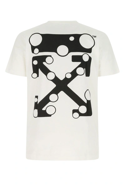 Shop Off-white White Cotton T-shirt  White Off White Uomo M