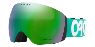 Shop Oakley Unisex Sunglass Oo7050 Flight Deck™ L Snow Goggles In Prizm Snow Jade Iridium
