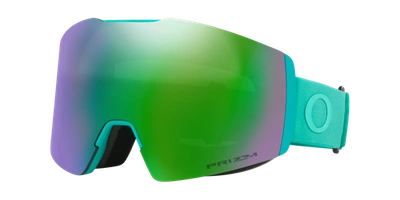 Shop Oakley Unisex Sunglasses Oo7103 Fall Line M Snow Goggles In Prizm Snow Jade Iridium