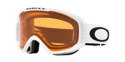 Oakley Matte White Acetate Sunglasses In Orange
