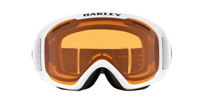 Oakley Matte White Acetate Sunglasses In Orange