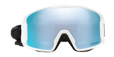 Shop Oakley Man Sunglass Oo7070 Line Miner™ L Snow Goggles In Prizm Snow Sapphire Iridium